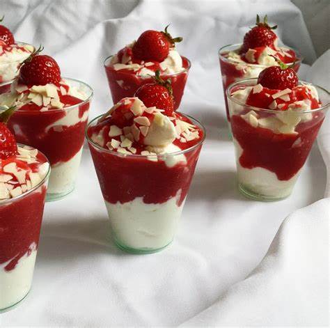 Creamy Fruit Glass